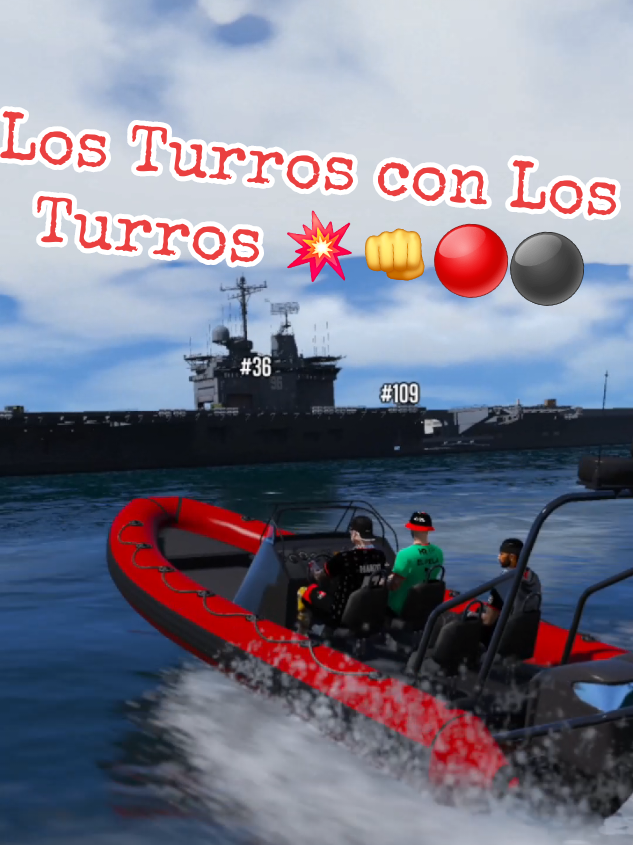 Robo a barcooo pá , Los Turros con los Turros 💥😎🔴⚫️#clubatleticonewellsoldboys🔴⚫️ #alientosiparlanteno🔇🚩🏴 #lachispaesuna⚡️💥💯 #orientalesrp #gta5online @ORIENTALESRP_uy 
