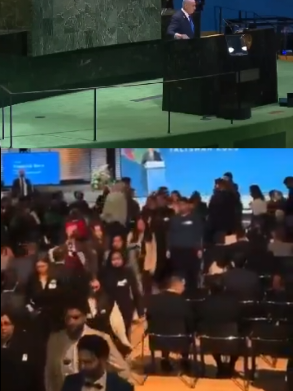 Ob Friedrich #Merz bei der Talisman Preisverleihung oder Benjamin Netanjahu vor der UN, die Reaktion der meisten Menschen ist die richtige. #Deutschland #Israel #Stadtbild #rassismussneindanke 