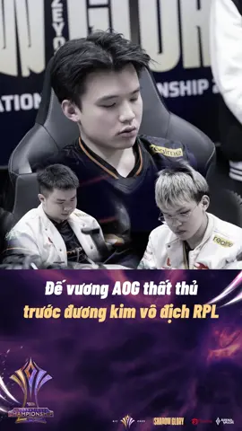 Dù đã rất cố gắng nhưng FPT vẫn chưa thể có được chiến thắng trước đại diện được đánh giá mạnh nhất khu vực RPL !!! #AIC2025 #BurnYourShadowBlazeYourGlory #IF #Recap 
