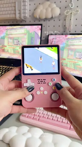 R36s pink retro handheld game console 🎀 over 18k+ games to choose from!! Plus, you can also add and download more gamesss 🧚🏻‍♀️✨ #gameconsole #r36s #r36sgameconsole #gameboy #games @Digit Hub 
