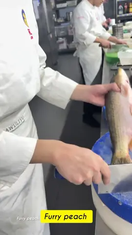 سر الشيف الصيني… ما هو الخيط الخفي الذي يجعل السمك قاسيًا؟”#اكسبلور #explore #viral #trending #fyp