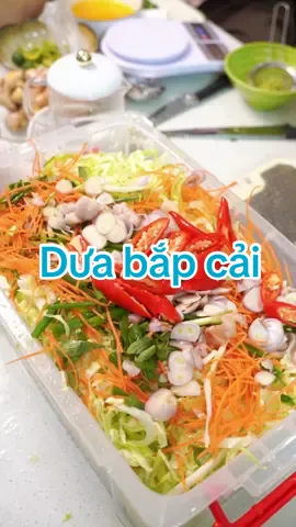 Dưa bắp cải đón tết #cotamcooking #lernontiktok #duabapcai 