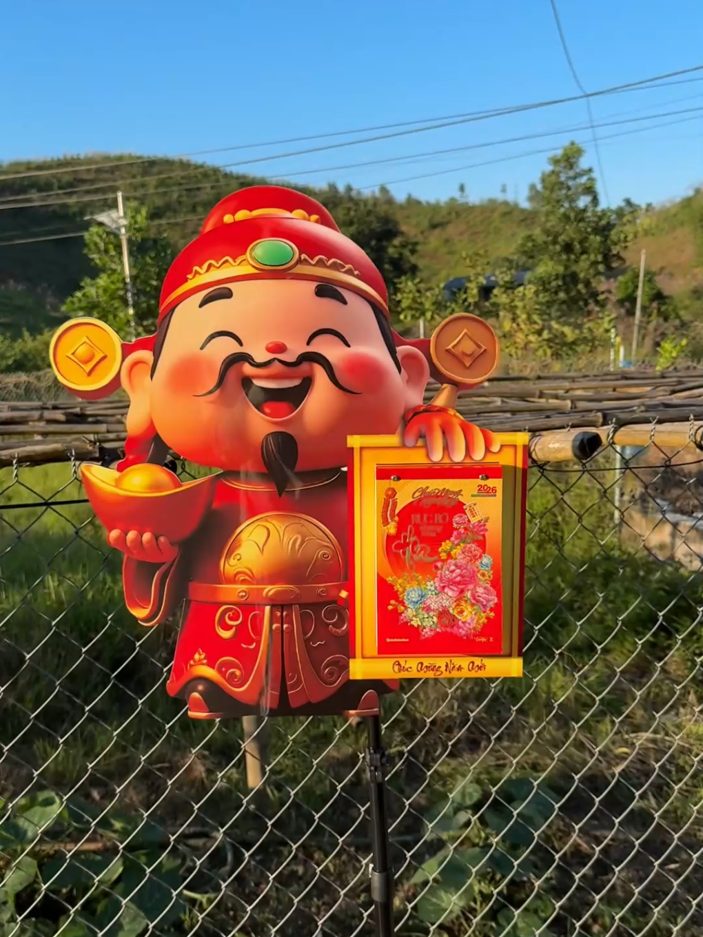 Lịch treo tường thần tài 2026 vừa đẹp lại ý nghĩa  #lichthantai  #lichtet2026 #lichtreotuong #lichtrangguong #onhadicho 