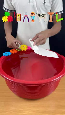 TRY TO GUESS HOW MANY TISSUE PAPER IT TOOKS! #expriment #asmr #satisfying #oddlysatisfying #unfreezemyacount 