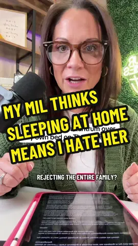 Has your mother-in-law or maybe a parent mistaken your boundary as rejection?  “Katie” decided to sleep in her own bed after Thanksgiving dinner instead of staying overnight and her mother in law took it personally and acts like she abandoned the whole family. PSA This is for educational purposes only not to replace advice from licensed professionals. Thanks for being here. 💛 #boundaries #storytime #relationshipadvice #update #thanksgiving 