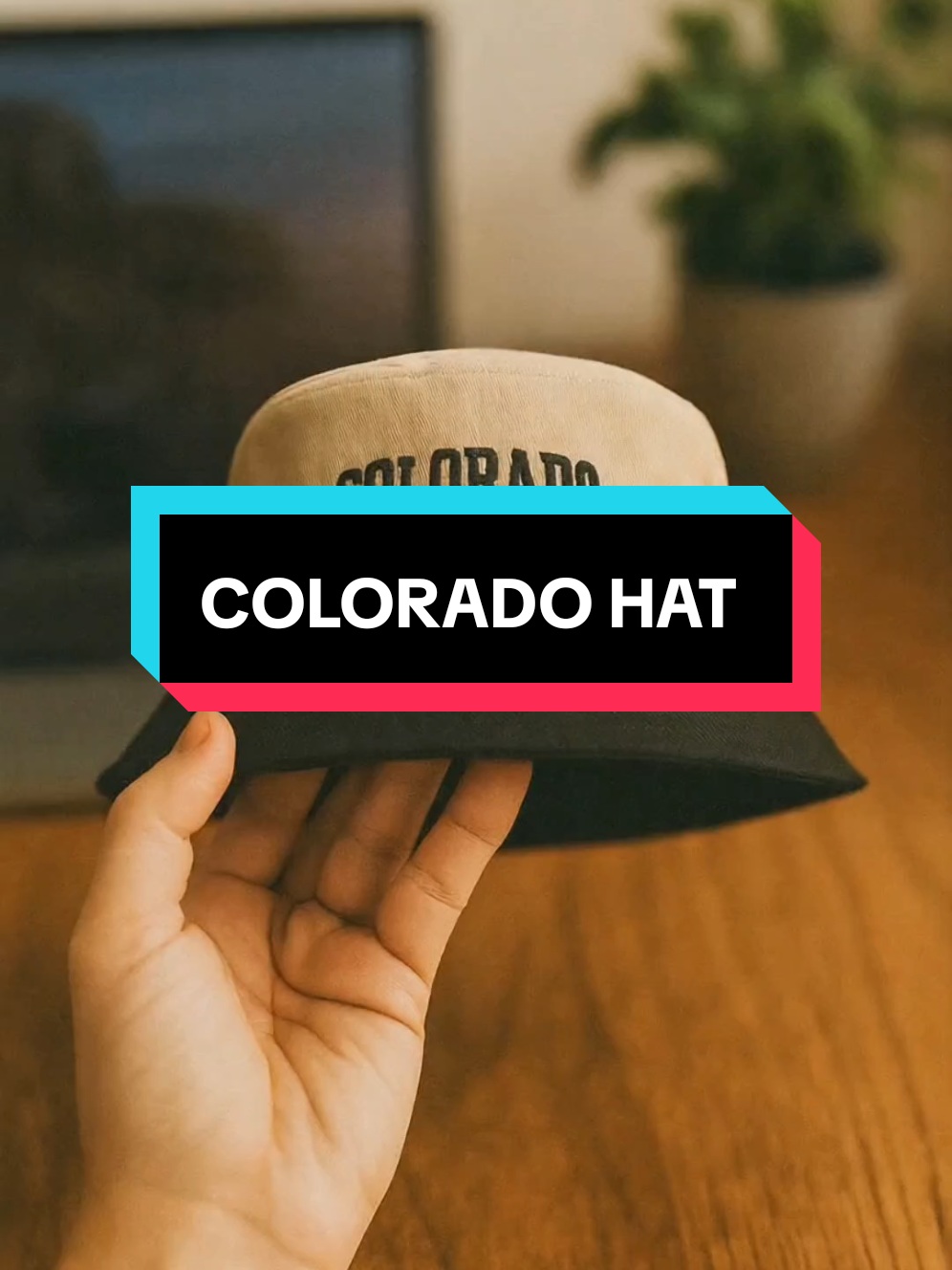 COLORADO TWO TONE EMBROIDERY HAT! 🔥 #hat #quality #tiktokfind 