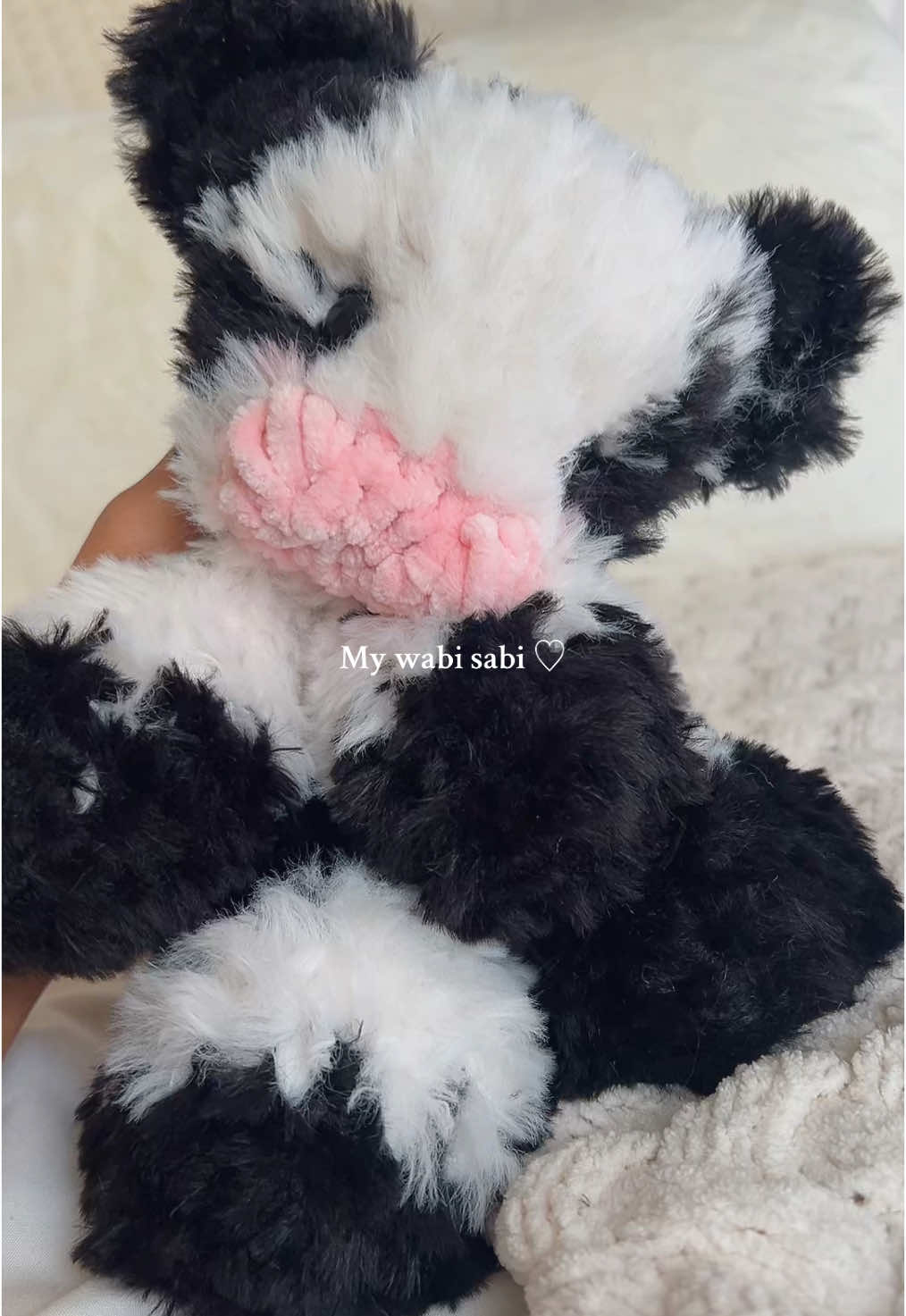Get your wabi sabi from KAINOmade.com 🐮 #fyp #viralvideo #crochettiktok #crochetcow #amigurumi #trending #wabisabi 