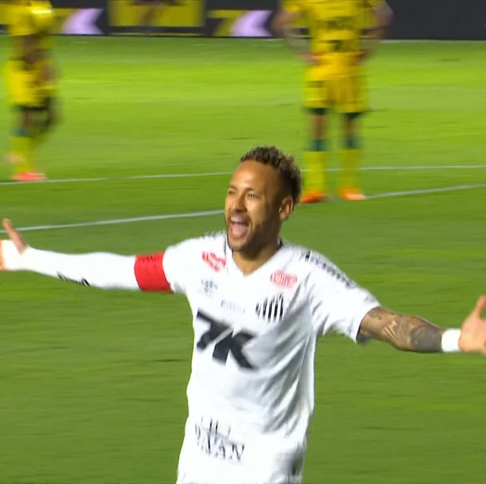 Gol e comemoração do Ney 🔥😍 #fyp #neymar #santosfc 