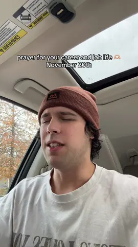 we know there is nothing you can’t do 🫶🏼 you are a way maker, promise keeper, chain breaker, and a miracle worker. we know that you can and you will take care of us God, all in your perfect way and perfect timing. we declare blessings over your career and job life together in the mighty and powerful name of Jesus 🙌🏼