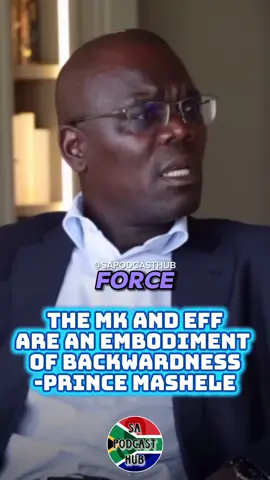 THE MR AND EFF ARE AN EMBODIMENT OF BACKWARDNESS -PRINCE MASHELE. Podcast On YouTube: Truth  Report Podcasts (PRINCE MASHELE & ROB HERSOV). | | | #sapodcasthub #mkparty #eff #jacobzuma #juliusmalema 