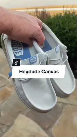 These Heydude Wally's are so comfortable and look so good. #heydude #heydudeshoes #shoes #giftsforhim #tiktokshopblackfriday2024 @HeyDude 