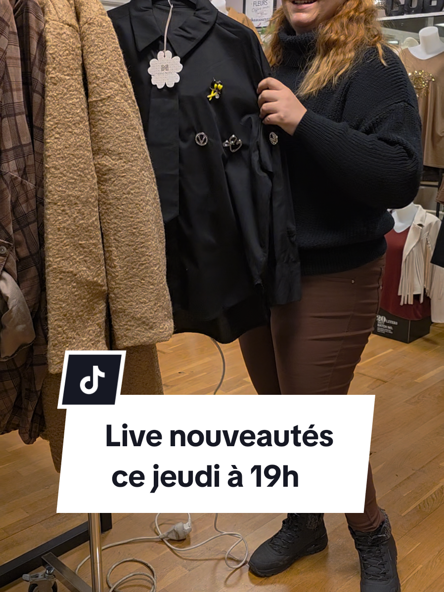 Live shopping nouveautés vêtements, sacs, bijoux et accessoires ce jeudi à 19h 🥰 #liveshop #liveshopping #vetementsfemmes #shopping #nouvelleco 