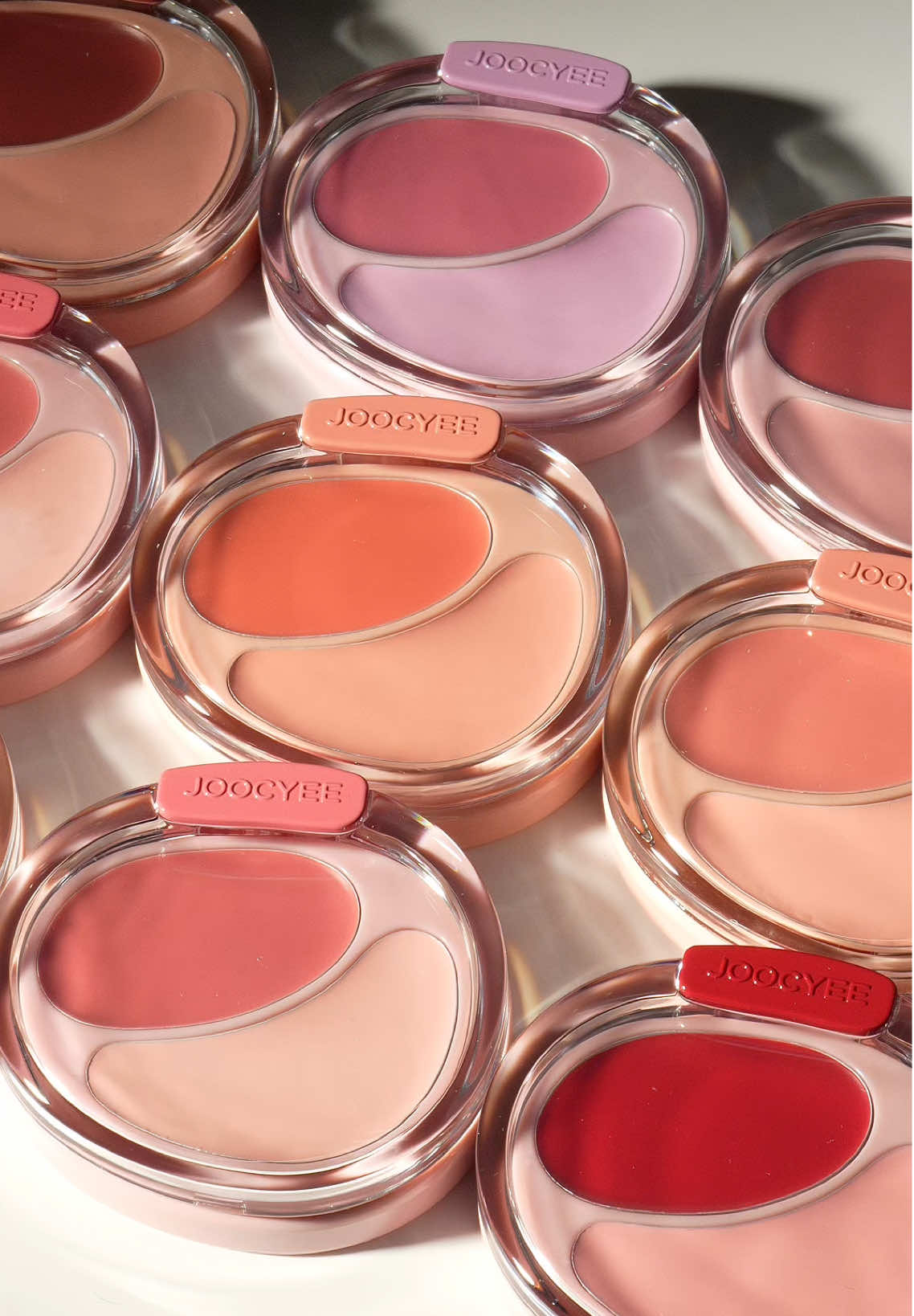 Have u ever tried Joocyee cream blush duo🤔 #joocyee #joocyeemakeup #cbeauty #fyp #BeautyTok #blush #makeuptutorial #cleanmakeup #quickmakeup #glassskin #glassskinroutine #blushstick #blushtutorial #glowymakeup #glowyskin  #highlighter #highlighterstick