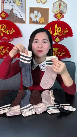 Tất đi êm, ấm, co giãn tốt#nhungnhacua #tatcocao #tatnamnu #tatmuadong #tt79store 