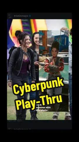 CYBERPUNK 2077 Play-Thru this Saturday 2pm EST on Twitch! Twitch.tv/TristinMays_#twitch #cyberpunk2077 #panam 