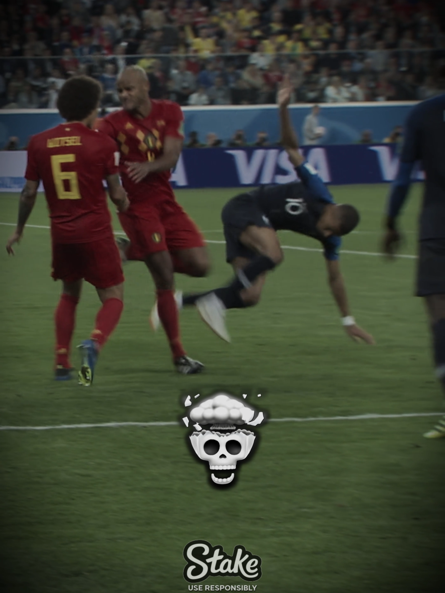 Mbappé vs Belgium ☠️🔥 #mbappe #france #belgium #football #blowthisup
