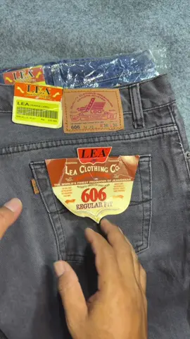 Celana jeans pria Lea 606#jeansLea #Jean606 #jeansbahantebal #fypppppppppppp #jonerotokocelana 