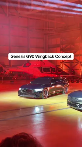 Genesis unveils G90 Wingback Concept! #genesis #g90 #genesisg90 
