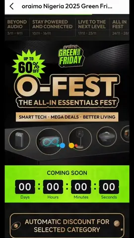 See what I cooked with this air fryer! You guys need to get this.  oraimo Green Friday is live on the oraimo store App — the biggest sale of the year! Use my code ValorReviews for an extra 5% off.  Download the oraimo store App or visit ng.oraimo.com to upgrade your everything. #oraimoGreenFriday2025 #UpgradeYourEverything #oraimoUpgradesEverything #oraimo #GoForGreenGoForMore 