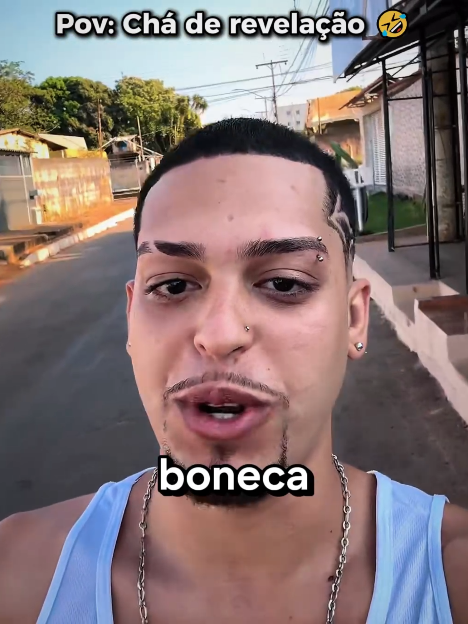 pov: chá de revelação 😂❤| #memestiktok #viral #memesbr #perolasbrasileiras #humor #pov