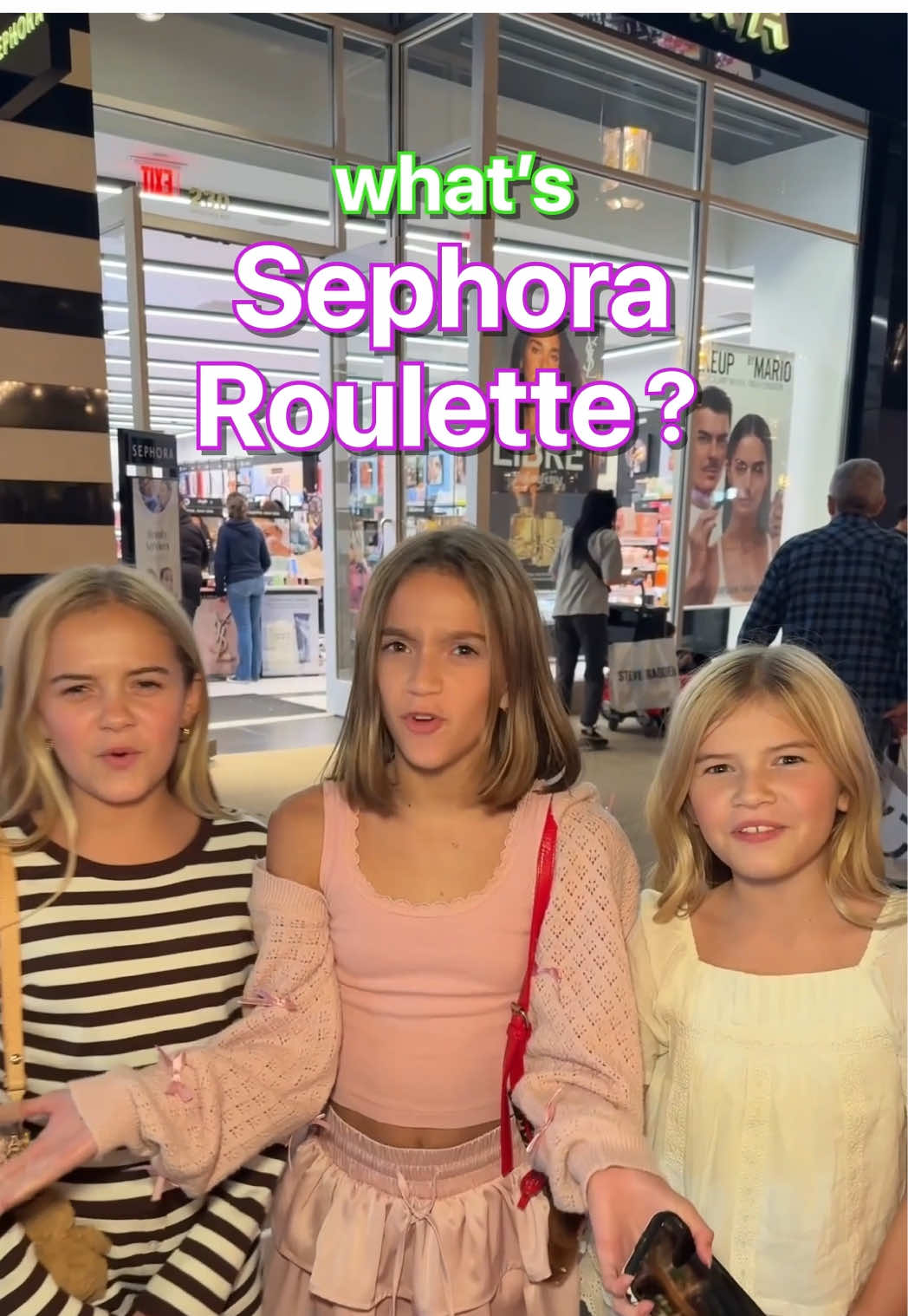 Sephora Roulette with @Nishanoelleandfam #sephora #shopping #haul #OOTD #fitcheck 