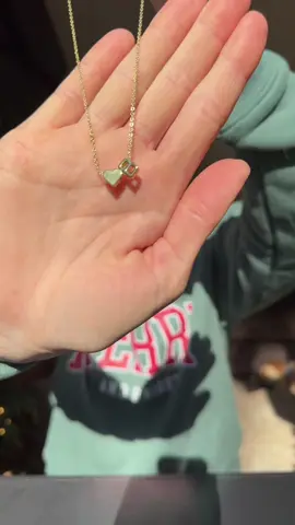 This initial necklace would make the perfect stocking stuffer for girls any age! 