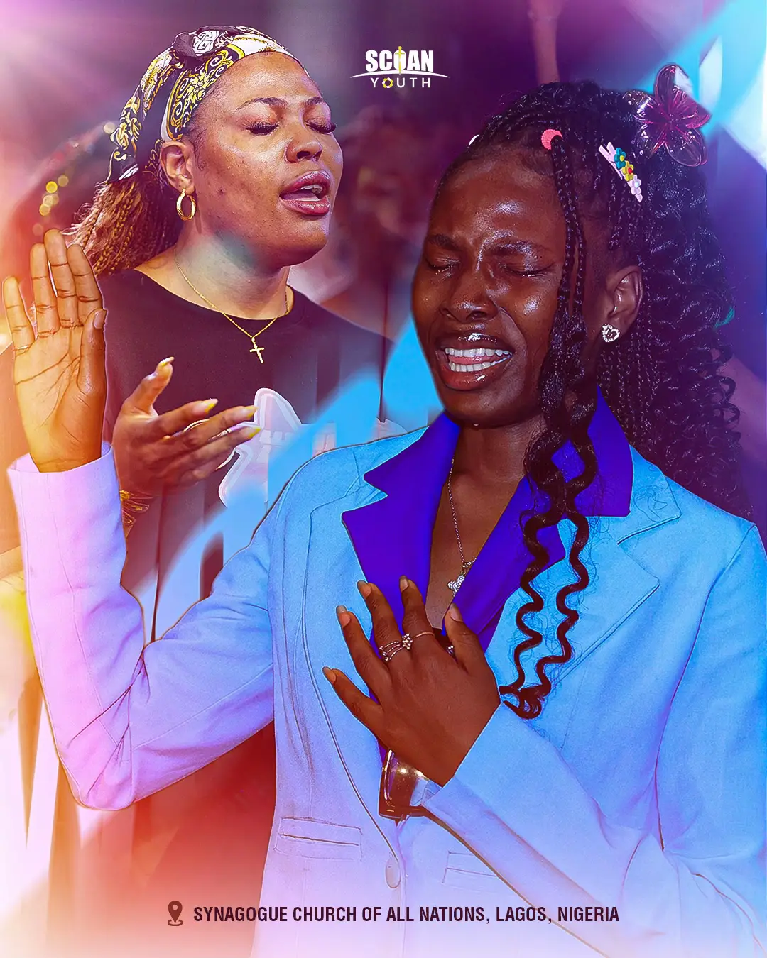 When God touches a generation, you see it in their worship. #scoanyouth #scoansundayservice 