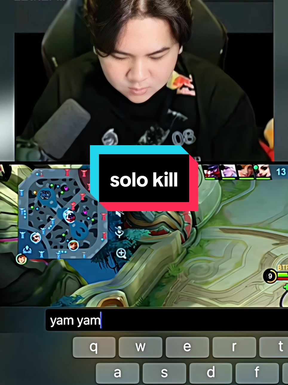 solo kill🥱@L21REMIX #WinWithMLBB #MLBB #L21remix #luke 