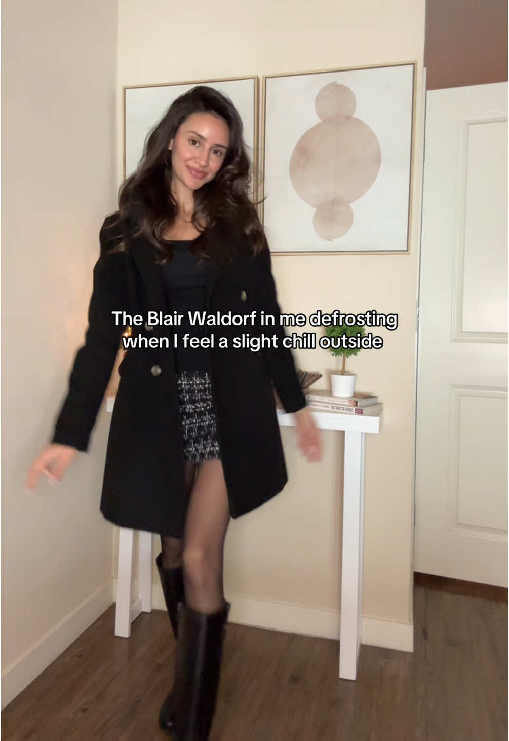 Christmas Shopping Outfit! #christmasshopping #OOTD #blairwaldorf #gossipgirl 