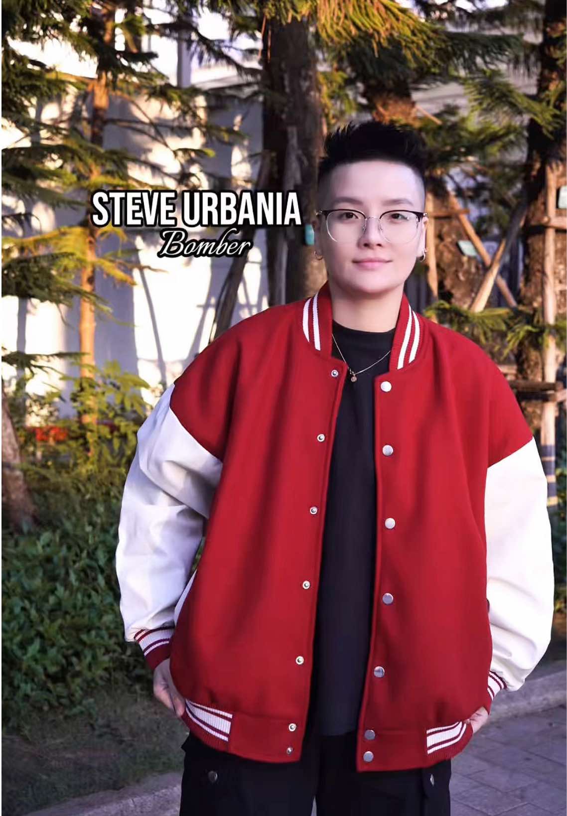 💯 Diện em áo Bomber đỏ này đi chơi Tết cứ phải gọi là 
