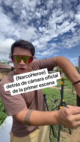 detrás de cámara oficial (NarcoHeroe)#narcoheroe #cine #trinidadbenibolivia💚🇧🇴 #cineastagonzalo #rodaje 