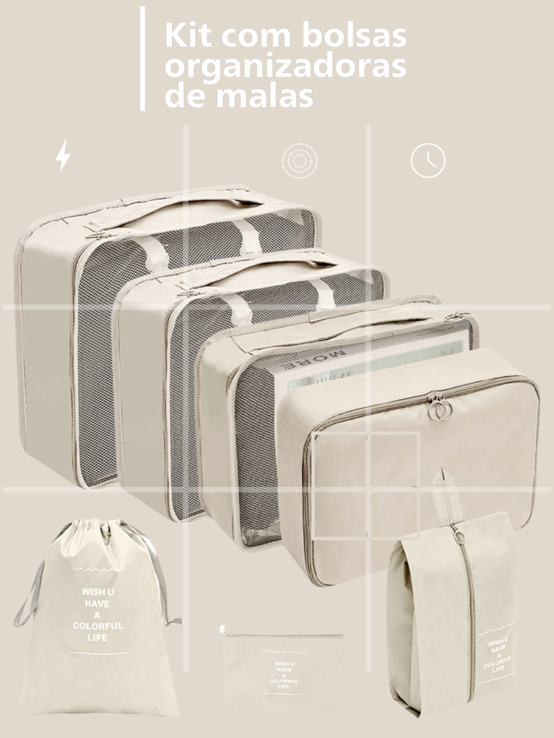 🧳 7 peças e sua mala sem drama. ➡️ Camisetas sem amassar, skincare sem vazar, calcinhas sem rolar. Comenta “KIT” — mando o link e tem também nos comentários  #organizaçãodeviagem #kitorganizador #viagemprática #viraltiktok #tiktokmademebuyit #comprinhas #foryou #achadinhos #fyp #shopee #achadinhosshopee #larglam #viralvideo #viral #larglam #viagem #organizaçãodemalas