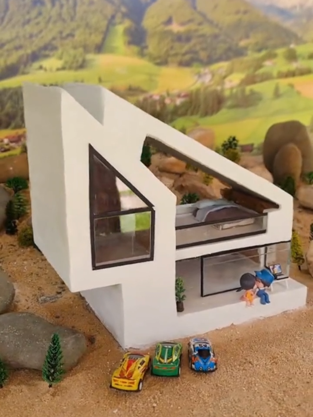 🏡🏘️🏚️🏠  #TinyHouse #miniature #diyhouse #minibricks #dreamhouse 