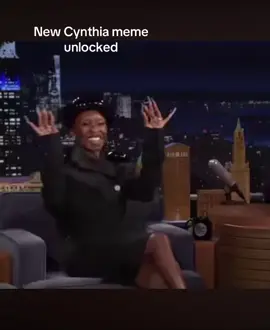 😭😭😭meme of the year award goes to Cynthia Erivo for sure😭🤣 #cynthiaerivo #memetiktok #wickedforgood #arianagrande #fyp 