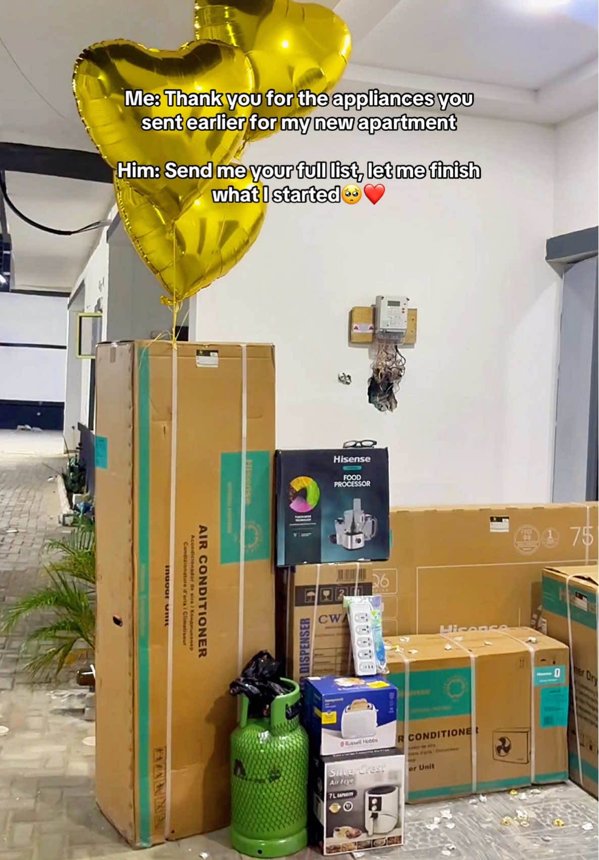 When his love language is acts of service ❤️ Part 2 it is✨ #CapCut #fyp #lekkiapartments #apartmentupdate #newapartment 