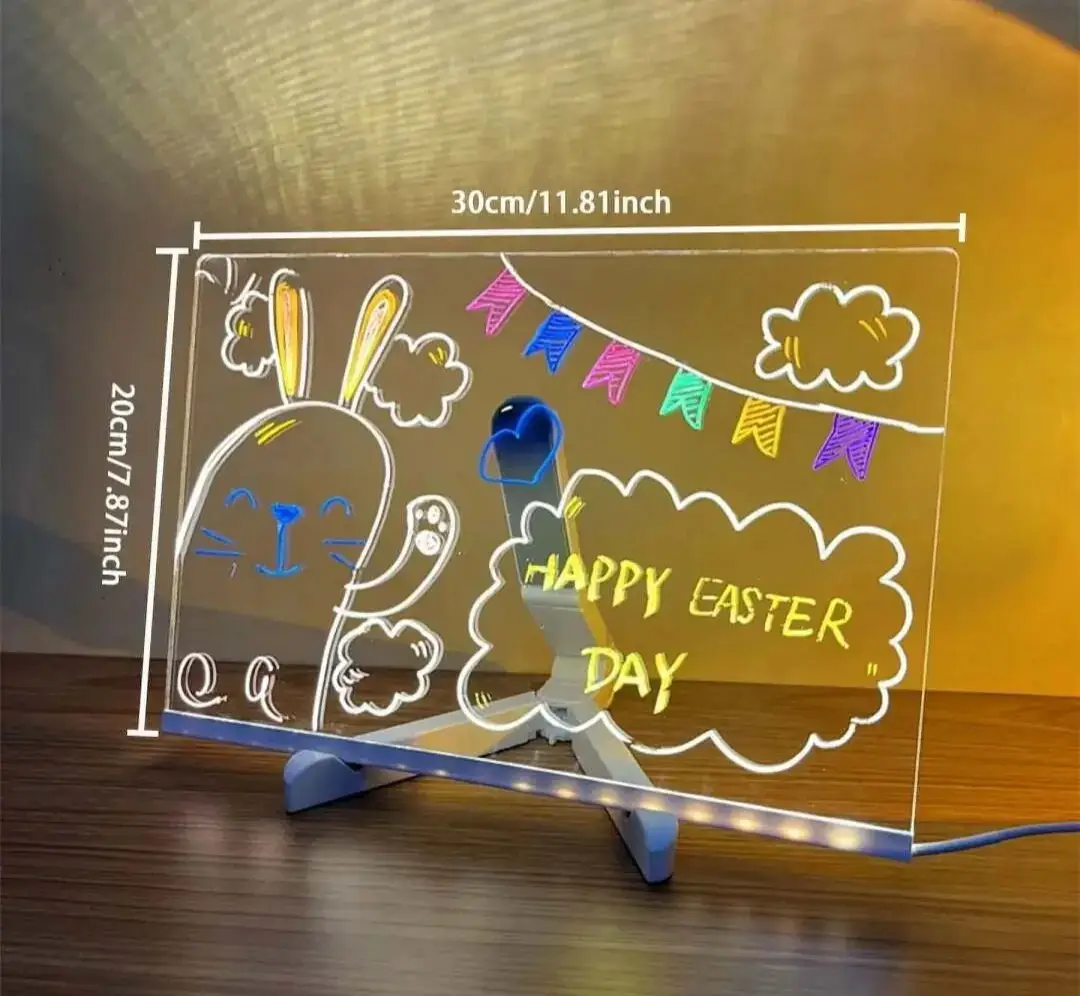 Vibrant LED Acrylic Note Board with Colorful Markers +This board just leveled up your note-taking game! Introducing our Vibrant LED Acrylic Note Board! Perfect for jotting down ideas, reminders, or doodling while bringing an electrifying splash of color into your space. Made with sleek acrylic and paired with colorful markers, it's not just a practical tool but a vibrant piece of art for your home office, kitchen, or any room that needs a pop of creativity! Elevate your daily routine and brighten your day sinhala  මෙම පුවරුව ඔබේ සටහන් ගැනීමේ ක්‍රීඩාව සමතලා කළා! මෙම පුවරුව ඔබේ සටහන් ගැනීමේ ක්‍රීඩාව සමතලා කළා! This board leveled up your note-taking game! මෙම පුවරුව ඔබේ සටහන් ගැනීමේ ක්‍රීඩාව සමතලා කර ඇත! This board has leveled up your note-taking game!  අපගේ Vibrant LED Acrylic Note Board හඳුන්වා දෙනවා! ඔබේ අවකාශයට විද්‍යුත් වර්ණ විහිදුවමින් අදහස්, මතක් කිරීම් හෝ ඩූඩල් කිරීම සඳහා පරිපූර්ණයි. සිනිඳු ඇක්‍රිලික් වලින් සාදා ඇති අතර වර්ණවත් සලකුණු සමඟ යුගලනය කර ඇති මෙය, ප්‍රායෝගික මෙවලමක් පමණක් නොව ඔබේ නිවසේ කාර්යාලය, මුළුතැන්ගෙය හෝ නිර්මාණශීලීත්වයේ පොප් එකක් අවශ්‍ය ඕනෑම කාමරයක් සඳහා විචිත්‍රවත් කලා කෘතියකි! ඔබේ දෛනික චර්යාව ඉහළ නංවා ඔබේ දවස දීප්තිමත් කරන්න. tamil இந்தப் பலகை உங்கள் குறிப்பு எடுக்கும் விளையாட்டை மேம்படுத்தியுள்ளது! எங்கள் துடிப்பான LED அக்ரிலிக் குறிப்பு பலகையை அறிமுகப்படுத்துகிறோம்! யோசனைகள், நினைவூட்டல்கள் அல்லது டூடுலிங் ஆகியவற்றை எழுதி, உங்கள் இடத்திற்கு மின்னூட்டும் வண்ணத் தெளிப்பைக் கொண்டுவருவதற்கு ஏற்றது. நேர்த்தியான அக்ரிலிக் கொண்டு தயாரிக்கப்பட்டு வண்ணமயமான மார்க்கர்களுடன் இணைக்கப்பட்ட இது, வெறும் நடைமுறைக் கருவி மட்டுமல்ல, உங்கள் வீட்டு அலுவலகம், சமையலறை அல்லது படைப்பாற்றல் தேவைப்படும் எந்த அறைக்கும் ஒரு துடிப்பான கலைப்படைப்பாகும்! உங்கள் அன்றாட வழக்கத்தை உயர்த்தி, உங்கள் நாளை பிரகாசமாக்குங்கள்.