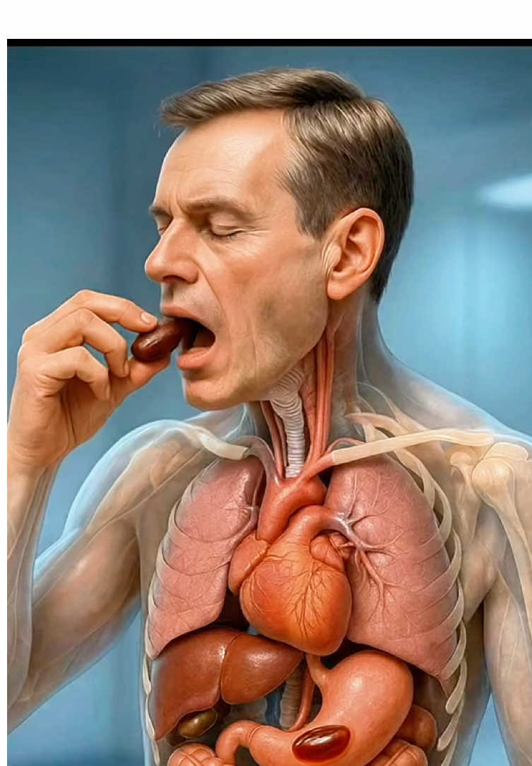 What happens when you eat dates inside human body 😮😮#atomy #HealthyEating #sciencehealth #3DMedical #viralvideo 