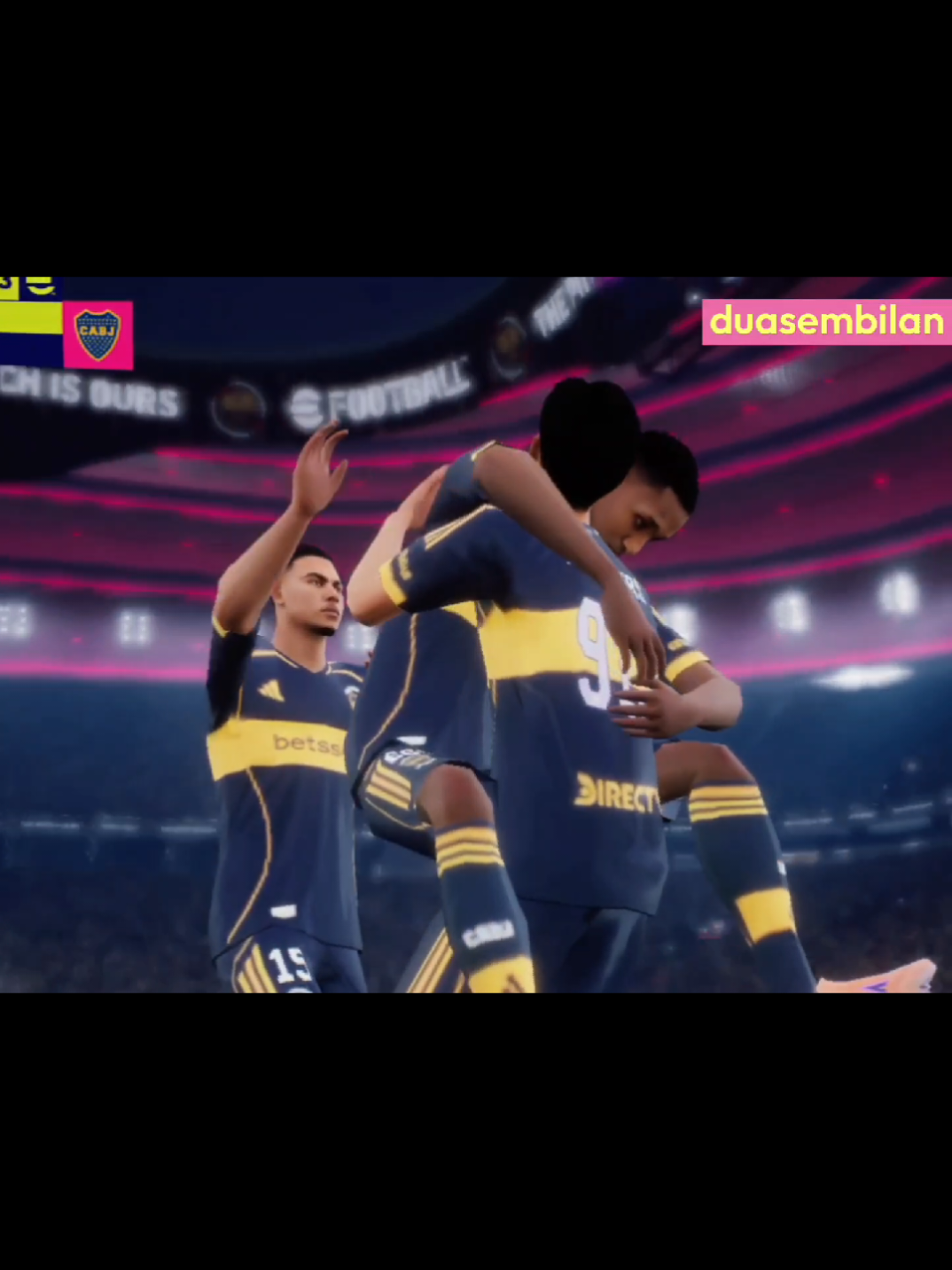 kegiatan tengah malam #bocajuniors💙💛💙 #efootball #efootballmobile #efootballfyp 