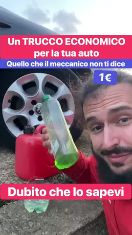 Un trucco economico per la tua auto,il meccanico non te lo dice ! #fiat #motor #diesel #tipsandtricks #economy 