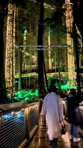 ✨ You decide to walk into Vancouver’s fairy-tale forest this Christmas… and this is where it takes you. 🎄🌌 Canyon Lights is back for 2025, and the entire suspension bridge turns into a glowing winter dream — thousands of lights, towering evergreens, and that magical moment when you’re walking above the forest. 🌲✨ 📍 Capilano Suspension Bridge – North Vancouver 📅 Nov 21, 2025 – Jan 18, 2026 ⏰ Open 11AM – 9PM (Closed Dec 25) 💲 2024 prices as reference: Adults ~ $71.95 (2025 prices TBA) What to expect: ✨ A fully illuminated 450-ft suspension bridge 🌲 Sparkling light trails through the rainforest 🎶 Cozy Christmas music + festive vibes 📸 Stunning photo spots everywhere 💫 Perfect date night, family trip… or VT content day If you want a Christmas moment that feels unreal — this is the one. 🎅🏼🎁✨ #VancouverChristmas #CanyonLights #ChristmasInVancouver #VancouverThingsToDo #WinterInVancouver  