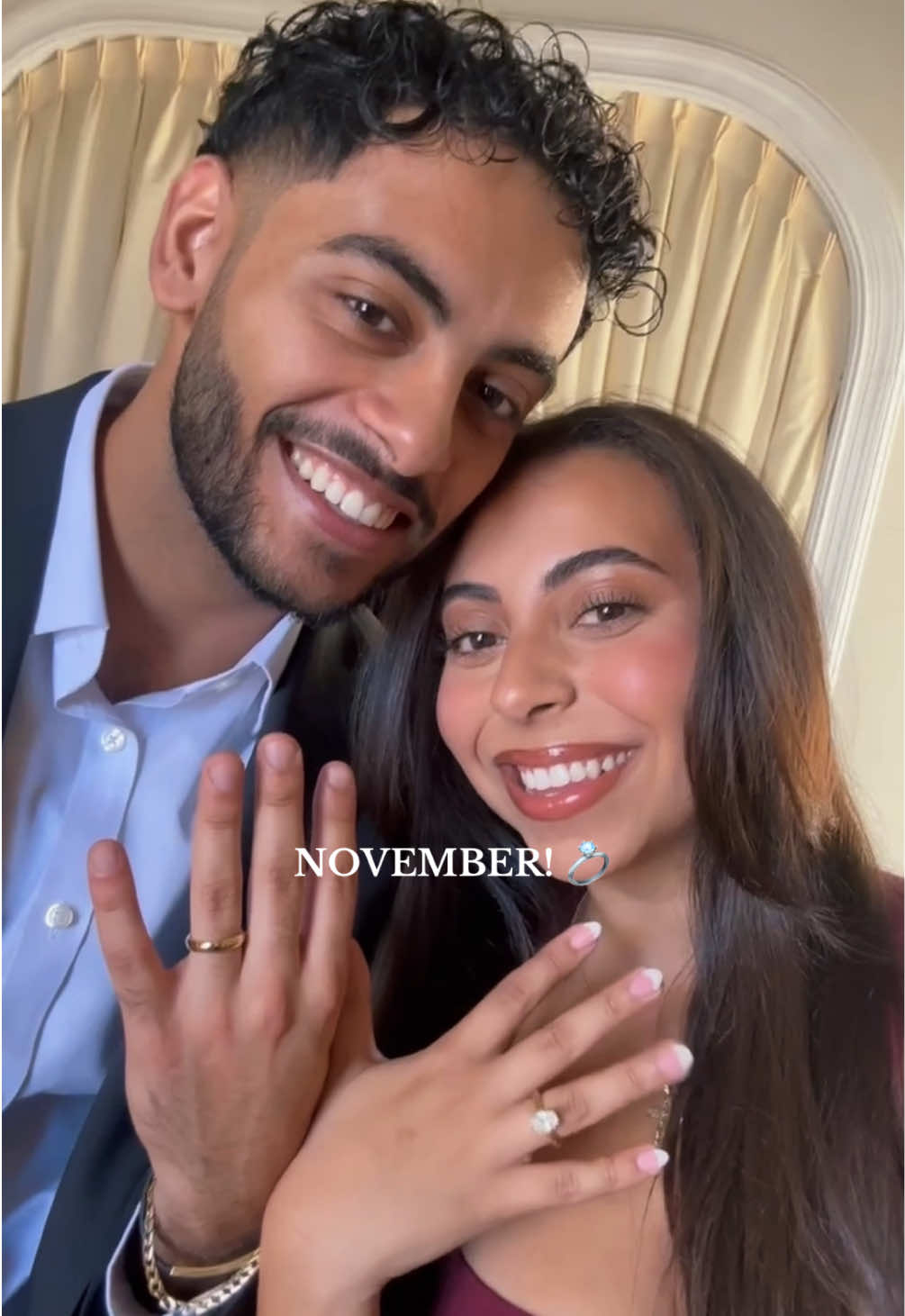 I’m not crying..🙂 #engaged #engagement #proposal #proposalcountdown #engagementring 