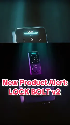 Upgrade your home security today with the Wyze Lock Bolt v2! 🏡🔒📈 #wyze #wyzelockboltv2 #wyzelockbolt #wyzelock #bfcm 