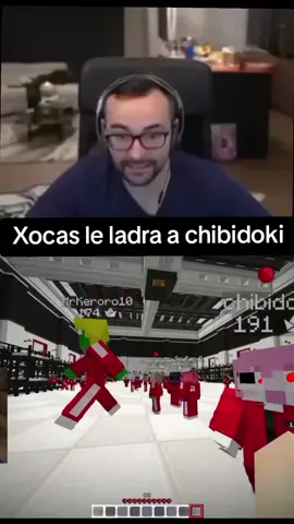 Porque le ladraba xocas? xd . . . . . . #xocas #chibidoki #fyp #squidcraft #twitch 