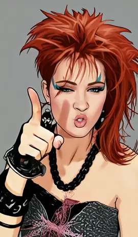 Cyndi Lauper, Girls just wanna have fun @Cyndi Lauper video based on @Miss Bitterbal  #cyndilauper #girlsjustwannnahavefun #ia #ai 
