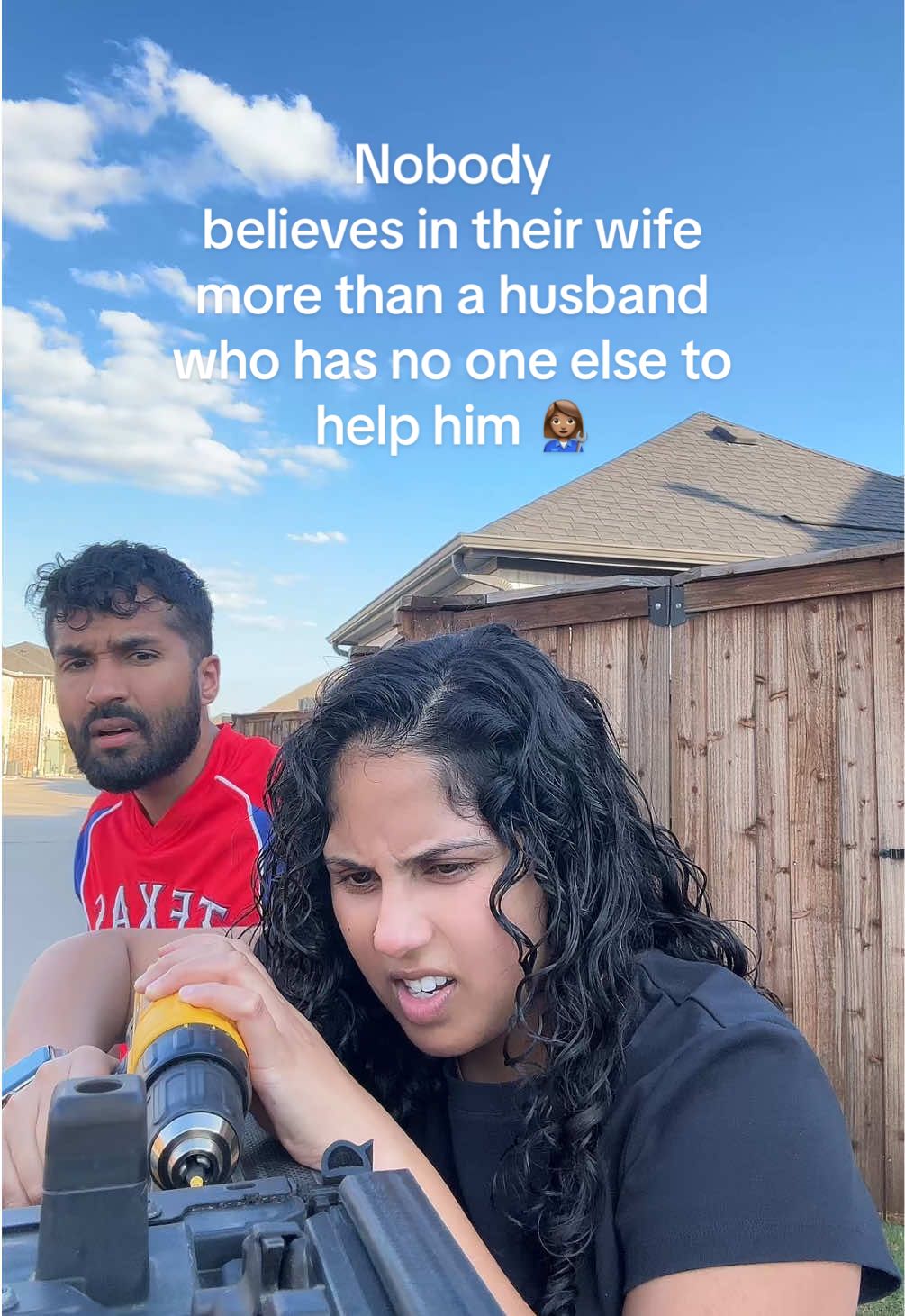 Chasing the high I felt after selecting the right screw on the first try! Pregnancy Brain WHO?!👩🏽‍🔧🧰🔩🤰🏽 Is this nesting cause we’re always doing something around the house now 🤷🏽‍♀️ | #womanpower #marriage #husbandwife #marriagehumor #parentstobe 