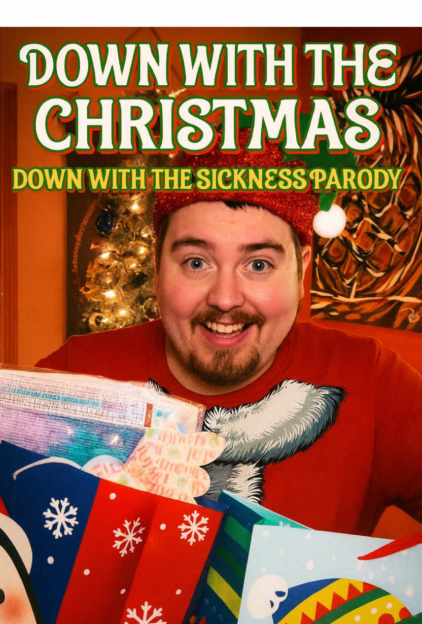 I become disturbed when people don’t like Christmas😂 #downwiththechristmas #parodysong #rollingblue #joeykalico 