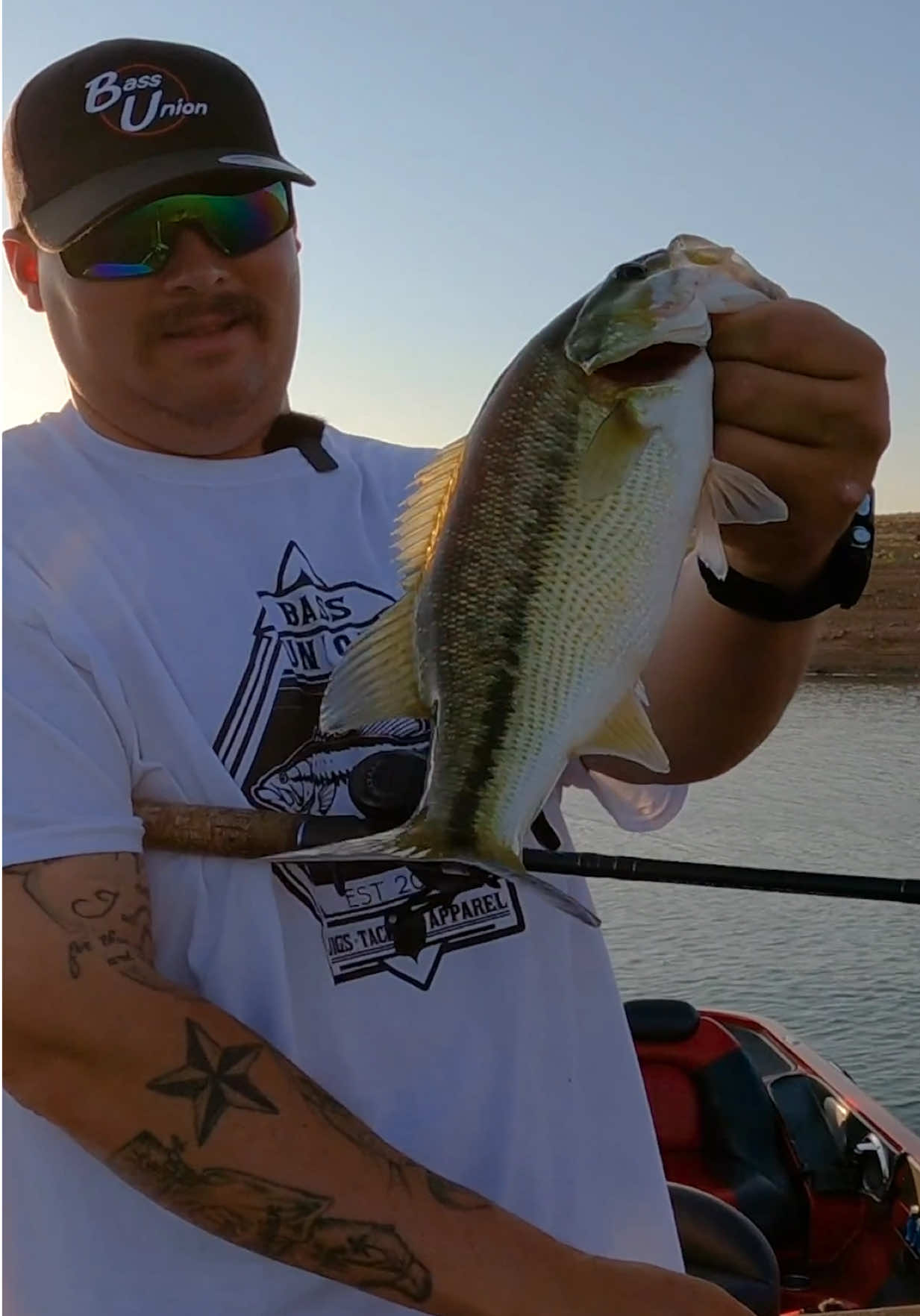 I’ve Never Met a Bass that didn’t like a Crawdad 🦞 #tbt  #bassunion #bassunionjigs #bassunionguideservice 