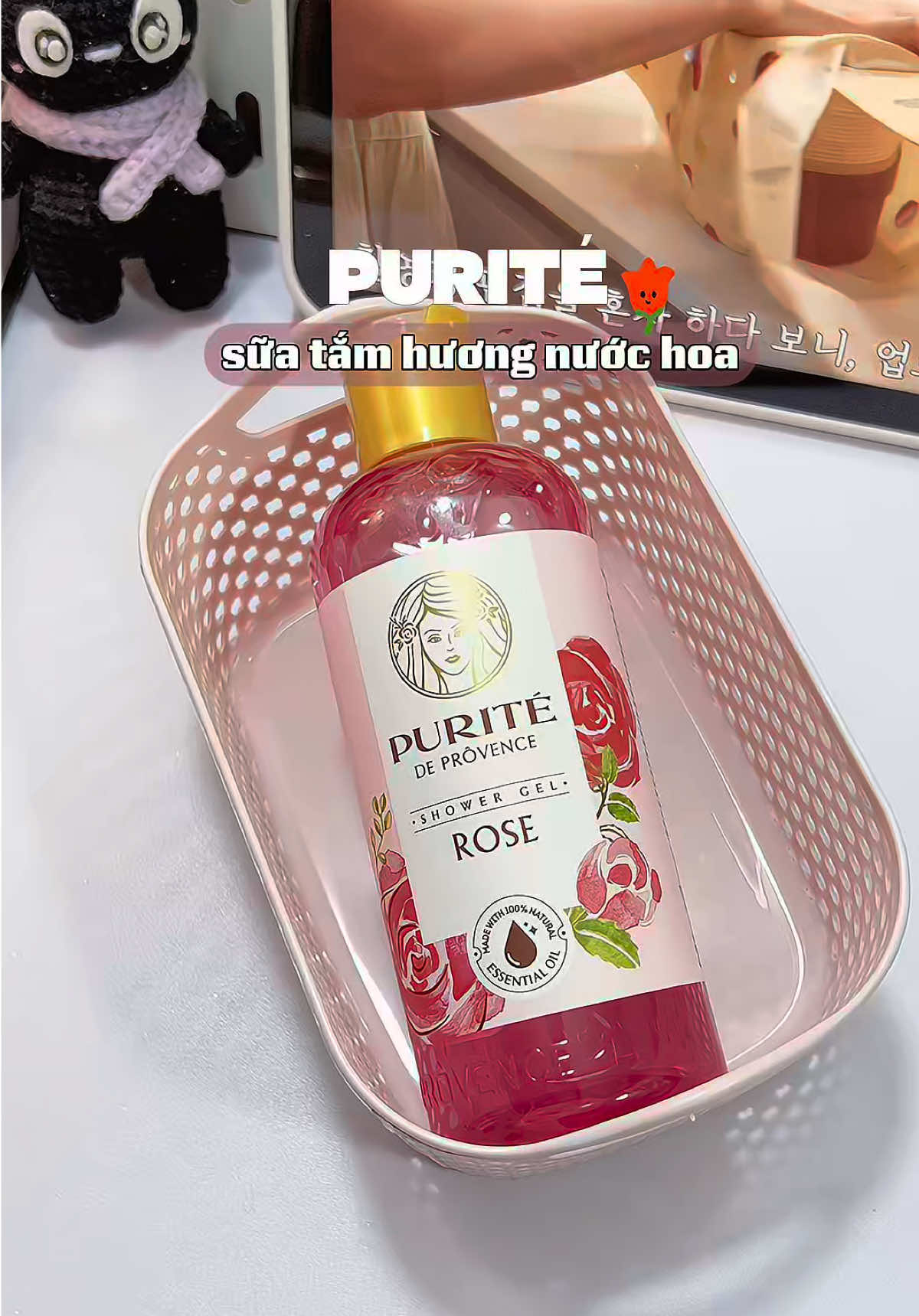 Sữa tắm hương nước hoa Purité lưu hương lâu ✨  #suatamnuochoa #suatam #suatamthom #purite #phunuvietvuonminh 