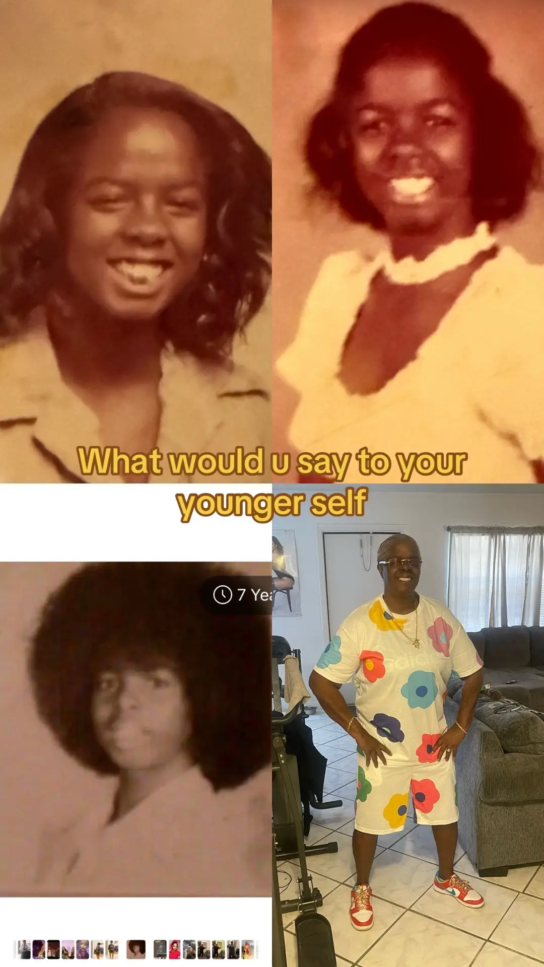 What would u say to your younger self. Would you have a better attitude? Would you change your whole life? Would you be bigger than you are today? Just think about it cause I definitely would change my whole life#FYP #group7 #purposedriven 