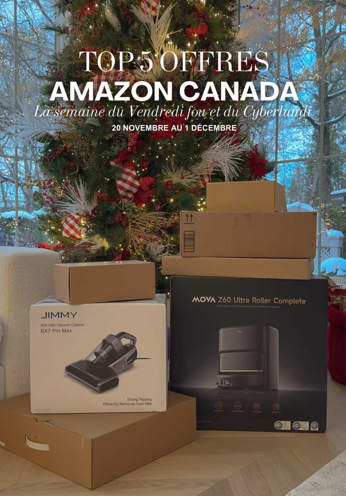 Les deals du Black Friday & Cyber Monday sont enfin arrivés 😍🔥 Toutes mes trouvailles préférées sont dans ma boutique Amazon… en promo du 20 nov au 1ᵉʳ déc seulement ! 🛍️✨ #amazonblackfriday #amazonfinds #amazoncanada #cybermonday #deals 